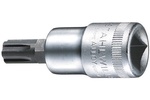 03090009 Stahlwille 54CV M9 RIBE-CV Spline Screwdriver Socket, 1/2'' Square Drive