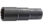 03421041 Stahlwille 51aP 25/32'' SAE Long 12-Point Brake Socket, 1/2'' Square Drive