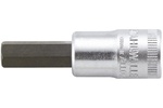 02151009 Stahlwille 1049/9 9mm Special Length Hex Key Screwdriver Socket, 3/8'' Square Drive