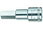 03150713 Stahlwille 1054/13 13mm Extra Long Special Length Hex Key Screwdriver Socket, 1/2'' Square Drive