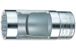 03830027 Stahlwille 1062 27mm Long 12-Point Diesel Injector Socket, 1/2'' Square Drive