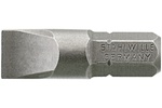 08070120 Stahlwille 1160 0.5 x 3.0mm Slotted Screwdriver Bit, 1/4'' Hex Drive