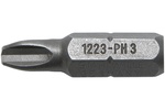 08010000 Stahlwille PH 1220 #0 Phillips Screwdriver Bit, 1/4'' Hex Drive