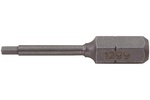 08090002 Stahlwille 1299 2mm Hex Key Screwdriver Bit, 1/4'' Hex Drive