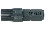 08130045 Stahlwille 1421 T45 Torx Screwdriver Bit, 1/4'' Hex Drive