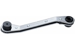 41541620 Stahlwille 25B Ratcheting Bit Holder Wrench, 1/4'' x 5/16'' Hex Drive