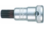 03230012 Stahlwille 3004 M12 Mercedes-Benz Triple Square Screwdriver Socket, 1/2'' Square Drive