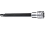 02261206 Stahlwille 3049X M6 Extra Long Triple Square Screwdriver Socket, 3/8'' Square Drive