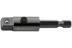 31161001 Stahlwille 3116/1QR 1/4'' Male Square Drive Quick-Release Adapter, 1/4'' Hex Power Drive