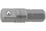 31160000 Stahlwille 3116 1/4'' Male Square Drive Manual Adapter, 1/4'' Hex Power Drive