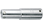 02140036 Stahlwille 3466 5/8'' / 16mm Long Magnetic 6-Point Spark Plug Socket, 3/8'' Square Drive