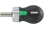 18120002 Stahlwille 4008-2 Bit Ratchet Screwdriver, 1/4'' Hex Drive