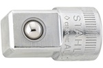 11030003 Stahlwille 410 1/2'' Socket Adapter, 1/4'' Square Drive