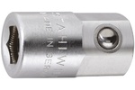 11180020 Stahlwille 412-1 1/4'' Bit Holder, 10mm External Hex Drive / 1/4'' Square Drive