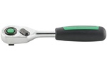 11111020 Stahlwille 415QR N QuickRelease Fine-Tooth Ratchet w/ 2-Component Handle, 1/4'' Square Drive