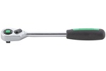 11111040 Stahlwille 415QRL N Long QuickRelease Fine-Tooth Ratchet w/ 2-Component Handle, 1/4'' Square Drive