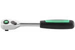 12111020 Stahlwille 435QR N QuickRelease Fine-Tooth Ratchet w/ 2-Component Handle, 3/8'' Square Drive