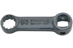 02480014 Stahlwille 447aSP 7/32'' Spline Box End Socket Adapter, 3/8'' Square Drive