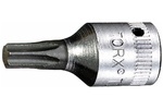 01350009 Stahlwille 44KTX T9 Torx Screwdriver Socket for M2.5-M3 Screws, 1/4'' Square Drive