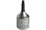 01350008 Stahlwille 44KTX T8 Torx Screwdriver Socket for M2.5 Screws, 1/4'' Square Drive