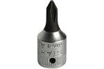 01290001 Stahlwille 44PH PH1 Phillips Screwdriver Socket, 1/4'' Square Drive