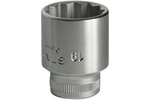02010019 Stahlwille 45 19mm 12-Point Socket, 3/8'' Square Drive