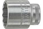 02410016 Stahlwille 45a 1/4'' SAE 12-Point Socket, 3/8'' Square Drive