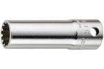 02021012 Stahlwille 46aSP 3/8'' SAE Long Spline-Drive Socket, 3/8'' Square Drive