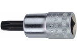 02100027 Stahlwille 49TX T27 Torx Screwdriver Socket for M5-M6 Screws, 3/8'' Square Drive