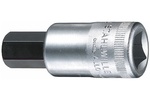 03050004 Stahlwille 54 4mm Hex Key Screwdriver Socket, 1/2'' Square Drive