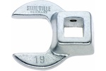 02200019 Stahlwille 540 19mm Crowfoot Wrench, 3/8'' Square Drive