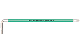 05022681001 Wera 3967 SXL HF TORX Multicolor Stainless Long L-Key w/ Holding Function