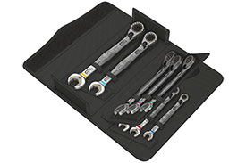 05020093001 Wera 6001 Joker Switch 8 Piece Set of Imperial Ratcheting Combination Wrenches