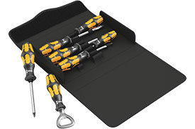 Wera 05137812001 7 Piece 900 Kraftform Plus Set 2 Screwdriver Set