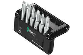 05056474001 Wera 6 Pc. Universal 1 Bit-Check