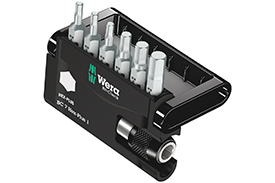 Wera 05056168001 7 Pc. Hex-Plus 1 Bit-Check